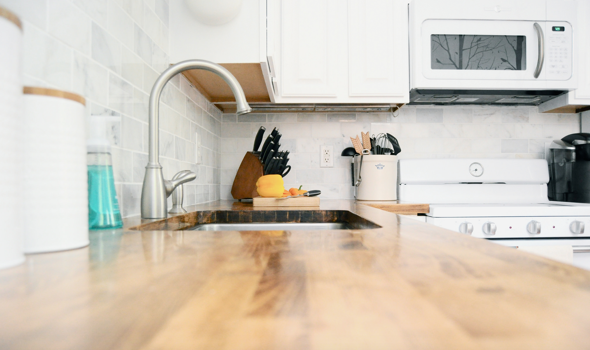 Butcher Block Counter Extension